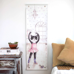 Medidor infantil tela ¨Gata Child Growth Chart¨