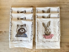 Repasador ilustrado Mapache - comprar online