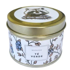 VELA DE SOJA - MAPACHE - TÉ VERDE