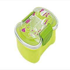 Marmita Lunch Box 2 Andares Verde BPA Free - Lá no parque Brinquedos Educativos