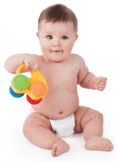 Brinquedo para Bebê - Mordedor Carrinho - BDA Toyster