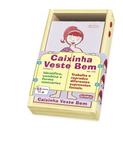 Caixinha Veste Bem - ELA - Carimbrás
