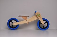 Bicicleta de Madeira Woodbike Camará Movelaria - Cor Azul - comprar online