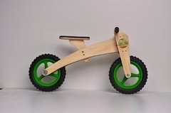 Bicicleta de Madeira Woodbike Camará Movelaria - Cor Verde na internet
