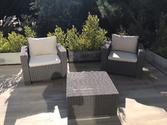 Living California: 2 INDIVIDUALES + MESA - Capuccino - comprar online