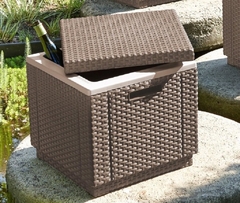 ICE CUBE: Heladerita + mesa auxiliar + asiento - 3 en 1