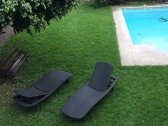 REPOSERA PACIFIC SUN LOUNGER Chocolate