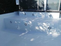 REVESTIMIENTO BLANCO ( BARRIO Santa Teresa) - PISCINAS ZUMAAC 