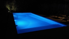 ILUMINACION LED BLANCA (BARRIO SANTA MARIA DE TIGRE) - PISCINAS ZUMAAC 