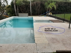 BORDES y SOLARIUM LISTONES CEMENTICIOS (NORDELTA-LOS ALISOS)