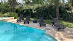 REPOSERA PACIFIC SUN LOUNGER Chocolate