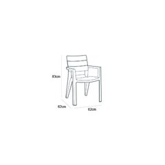 SILLA IBIZA - Color Blanco