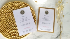 Estampita medalla Indiana Kraft - Angel querubín