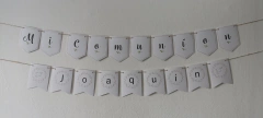 Banderin grande Mi comunion/ bautismo (12 piezas) en internet
