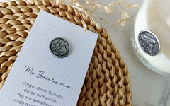 Estampita señalador medalla Malena - Comunión