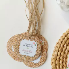 Tag circular grande
