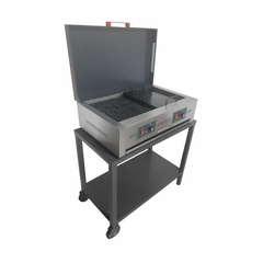 Parrilla Eléctrica Sensho Diamond con Base