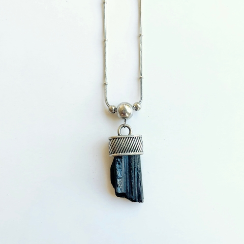 Collar Turmalina perla