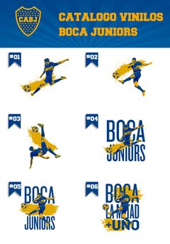 Vinilo de Boca Juniors para Pc en internet