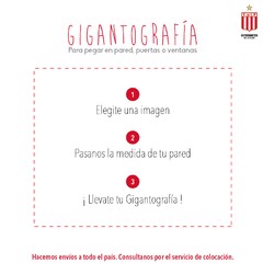 Gigantografia Estudiantes de La Plata - comprar online