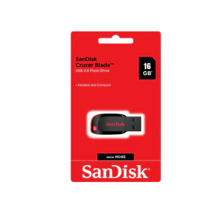 Pen Drive SanDisk Cruzer Blade 16GB