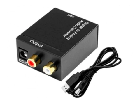 Adaptador Audio digital Optico a RCA DITRON SK-CV1
