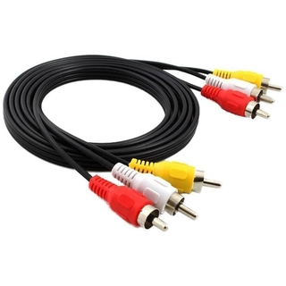 Cable 3 RCA a 3 RCA 1,8mts