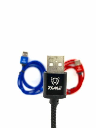 Cable USB a Micro USB TIME 1m TMCB6214