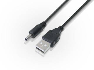 Cable USB a PLUG 1.35/1.7/2.1mm 1M PURE/NISUTA