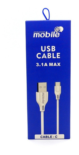 Cable USB a TIPO C mobile 3.1A MAX 1.2m