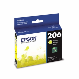 Cartucho EPSON 206 YELLOW ORGINAL