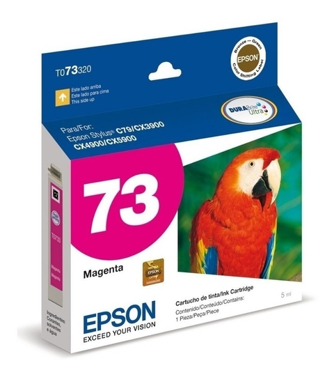 Cartucho EPSON 73 MAGENTA ORIGINAL