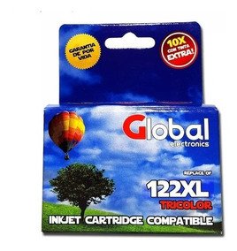 Cartucho HP 122 XL COLOR doble carga G&G