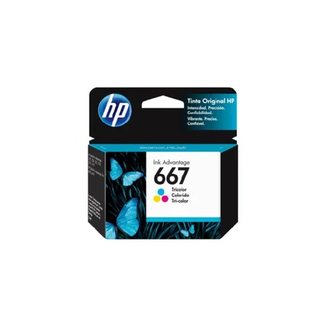 Cartucho HP 667 Tricolor Original