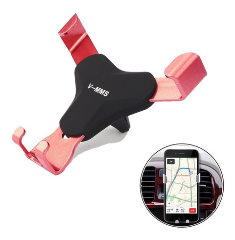Soporte Celular Rejilla V-MMS (rosa)