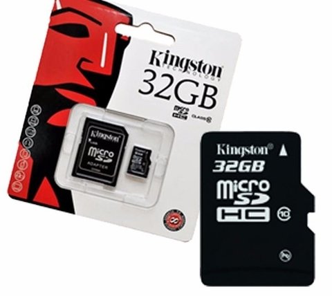 Memoria MicroSD 32GB Kingston 100mb/s