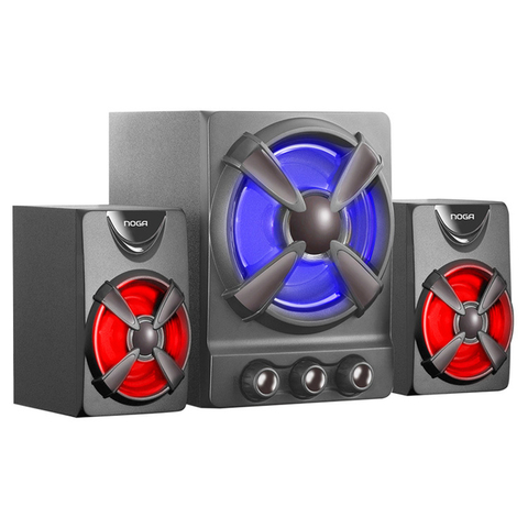 Parlantes Noganet 2.1 11W control de vol. NG-650P