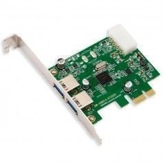 Placa PCI -E a 2 Puertos USB 3.0 Noga KW-PE404