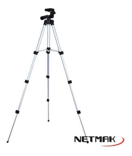 Soporte TRIPODE Netmak Aluminio 1.06mts NM-TRIP1