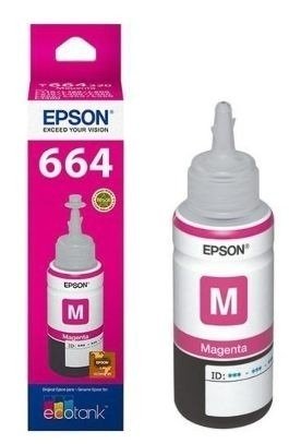 Tinta EPSON ORIGINAL 664 MAGENTA 70ml
