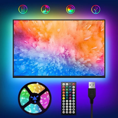 Tira LED Colores TV Mood Lights 2m