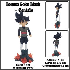 Boneco Goku Black + Cenário