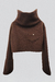 POLERA CROP 018 | CHOCO