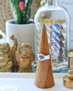 Anillo Lotus Plata 925 IndieMarket® { handcrafted jewelry } 1