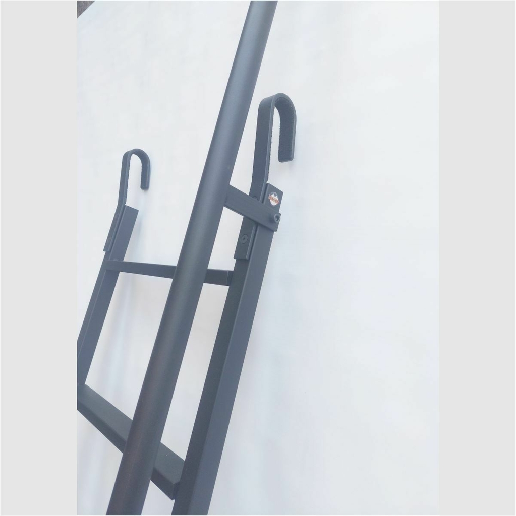 Escalera Para Litera O Altillo - Hierro, Altura Ajustable, Antideslizante, Soporta 150 Kg