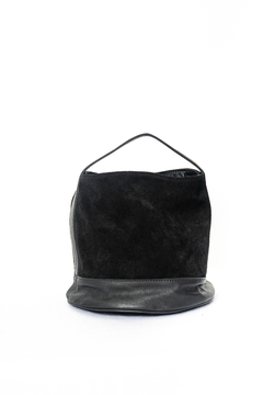 CARTERA BUCKET ( gamuza y napa)