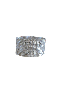 PULSERA DE 14 LINEAS CON MOSTACILLAS METALICAS