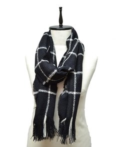 PASHMINA TEJIDA A CUADROS - ANTEPRIMA 