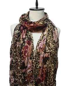 CHALINA ANIMAL PRINT CON FLORES