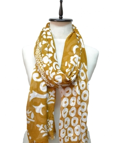 PASHMINA ESTAMPADA BICOLOR